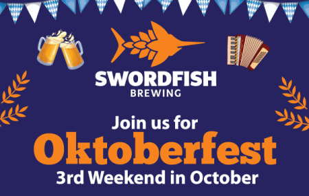 Oktoberfest - 3rd weekend in October - Swordfish Brewing